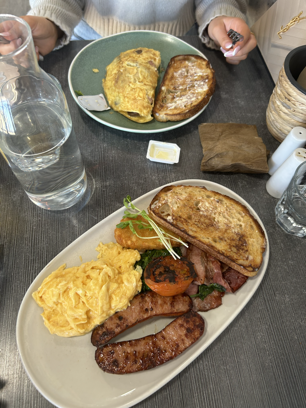 Breakfast at Kiss The Barista Cafe