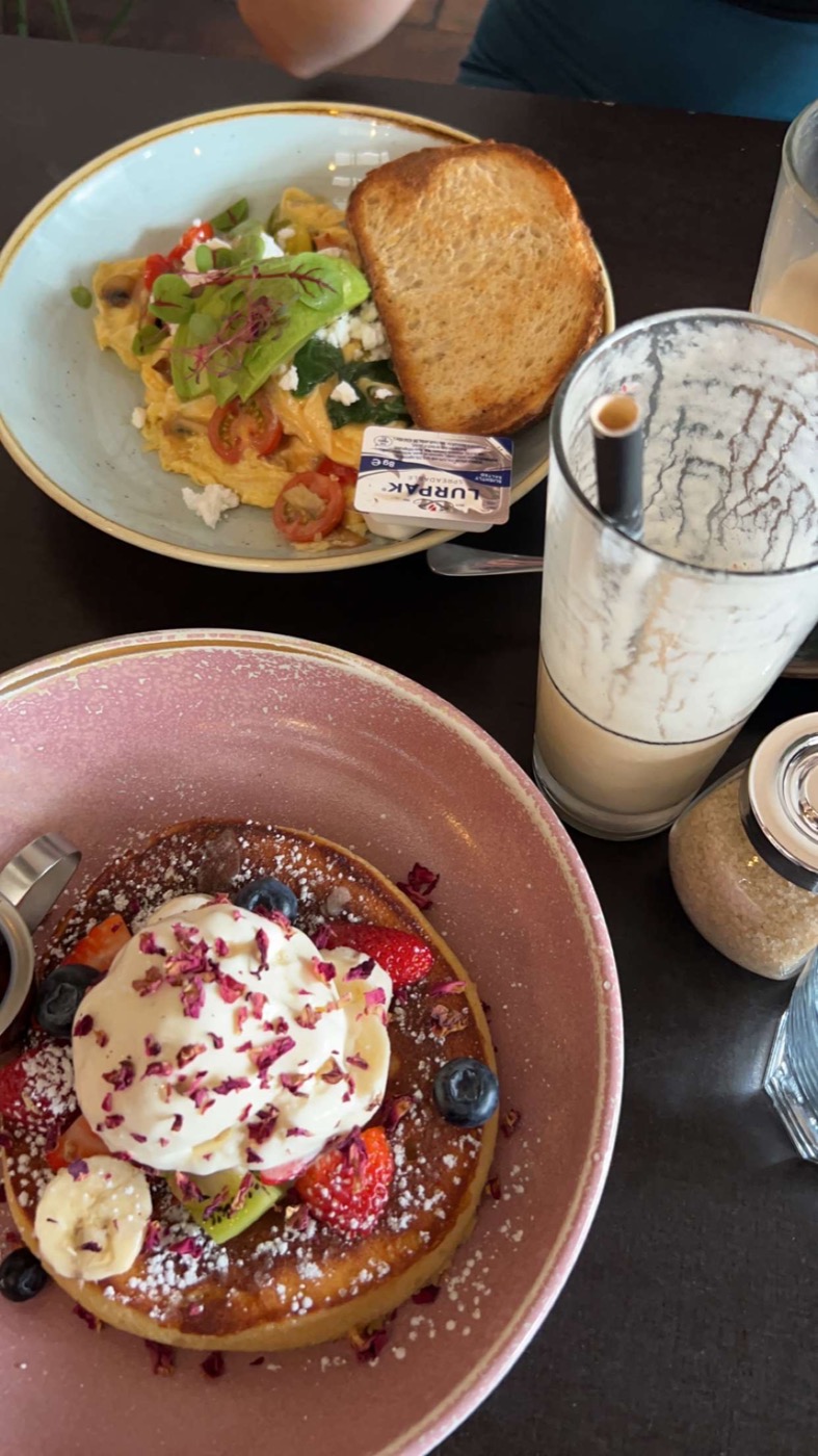 Breakfast plates at Silver Fox Cafe